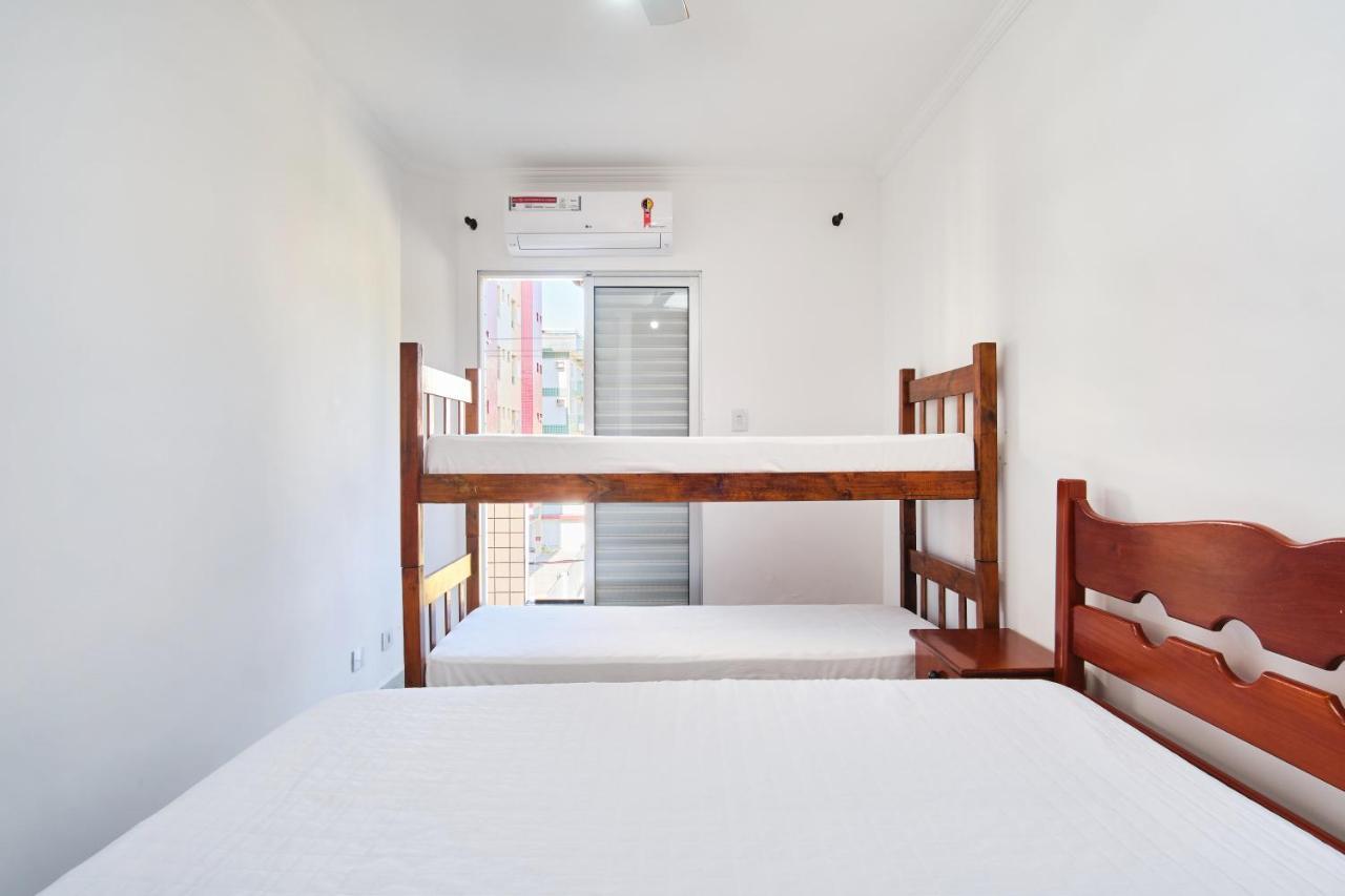 Apartamento A 100 Metros Da Praia, Bem Localizado, Com Ar Condicionado E Wi-Fi -23 - Edificio Lenamar II Ubatuba Εξωτερικό φωτογραφία